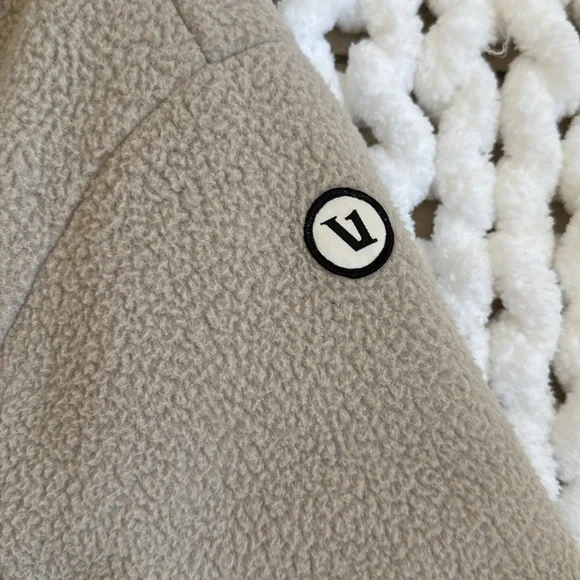 Vuori Sherpa Trench Coat Beige Size S - Picture 7 of 10